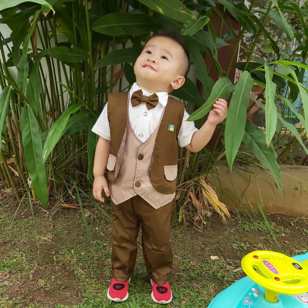 Setelan jas pesta anak bayi / baju bayi acara formal