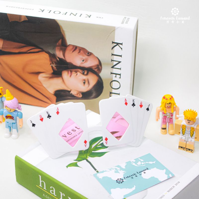 Forever Luisant Kacamata Joker Kartu Remi untuk Remaja dan dewasa