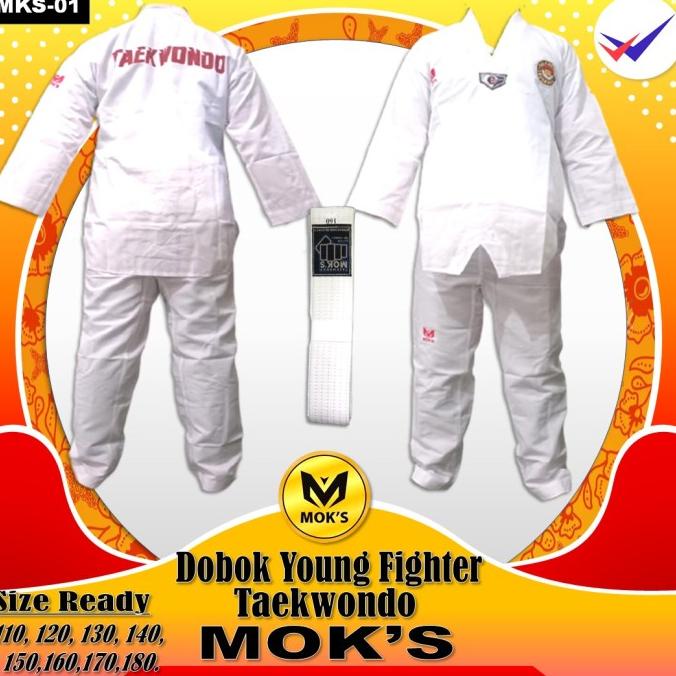 Seragam Taekwondo Dobok Pemula Moks Master