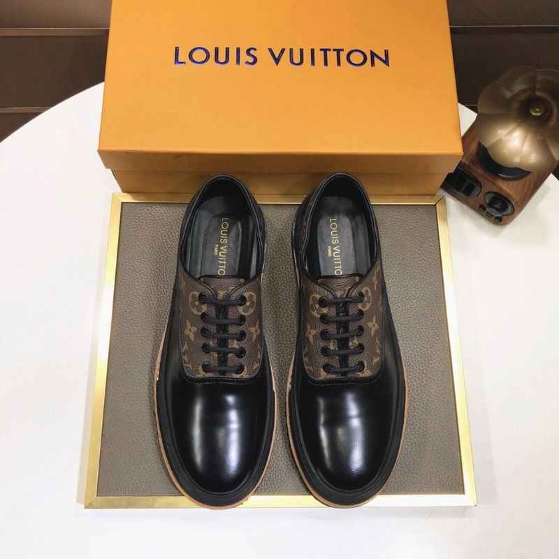 sepatu pria pantofel lv mirror quality lou is vuitton shoes formal