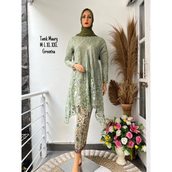 READY TUNIK MAURY // KEBAYA MODERN // BAJU PESTA // BAJU WISUDA // By Jannah Kebaya