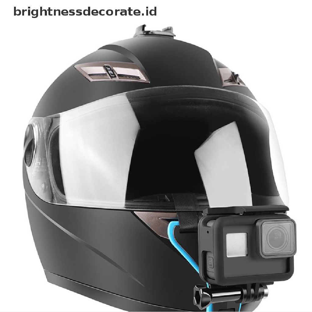 Holder Kamera GoPro Hero 8 7 6 5 4 Xiaomi Yi Untuk Helm Motor