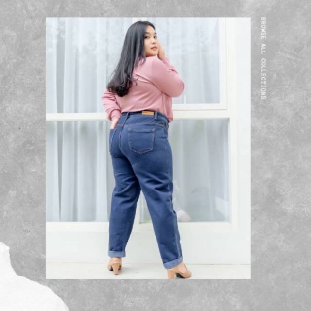 BIGISSIMO CUFF JEANS BIGSIZE