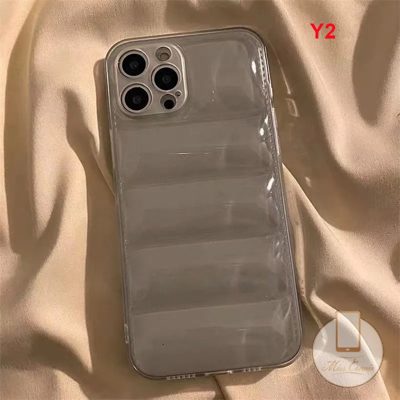 Soft Case TPU Transparan Bentuk Jaket Untuk iPhone 11 7Plus 8Plus 13 12 Pro Max XR X XS Max 7 8 SE