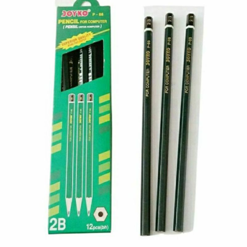 

Pensil Joyko 2B | Joyko 2B P-88 | Pensil Joyko 2B For Computer | Alat Tulis Sekolah | Pensil Joyko 2B