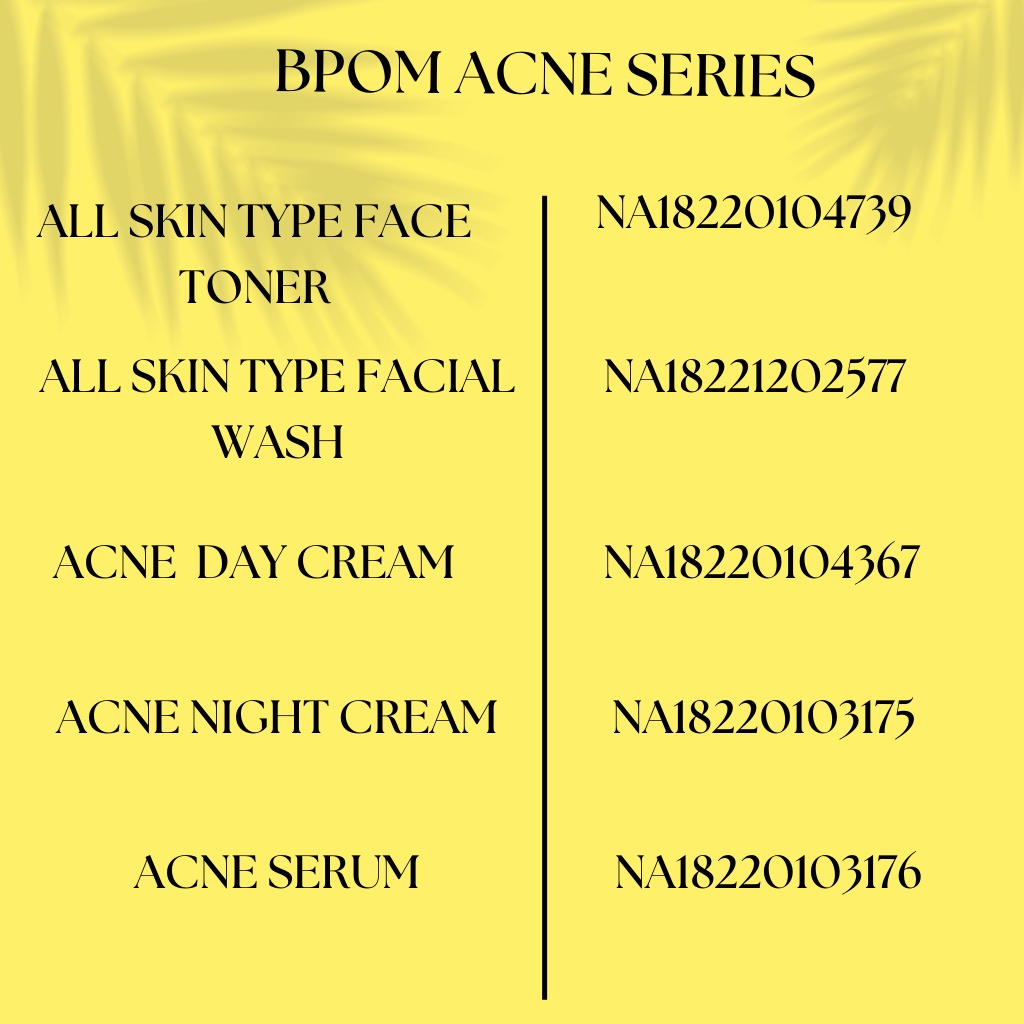 Acne Day Cream dr Widy Clinic Krim Jerawat Pagi Glowing Mencerahkan BPOM Halal MUI Cream Untuk Semua Jenis Kulit &amp; Fungal Acne / Obat Jerawat Formulasi Dokter Mengandung Sunscreen SPF 30