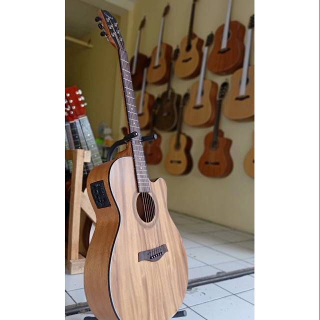 Gitar Akustik Elektrik Camwood original