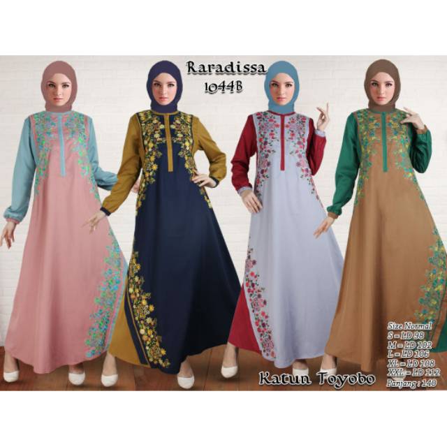 Gamis Bordir Original by Raradissa