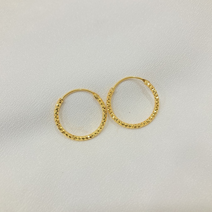 Anting Gipsy Ukuran 14, 16, 18, 20 MM