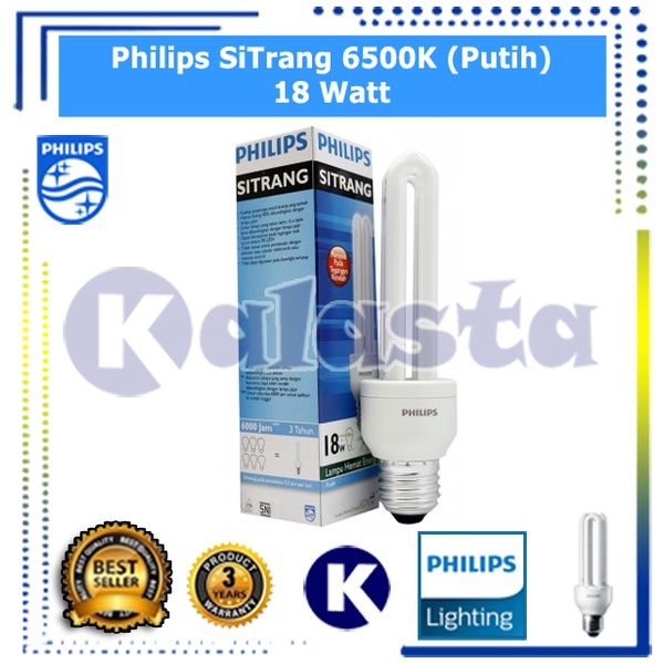 Lampu Philips SiTrang 18w 18watt 18 watt (Gratis Bubble)