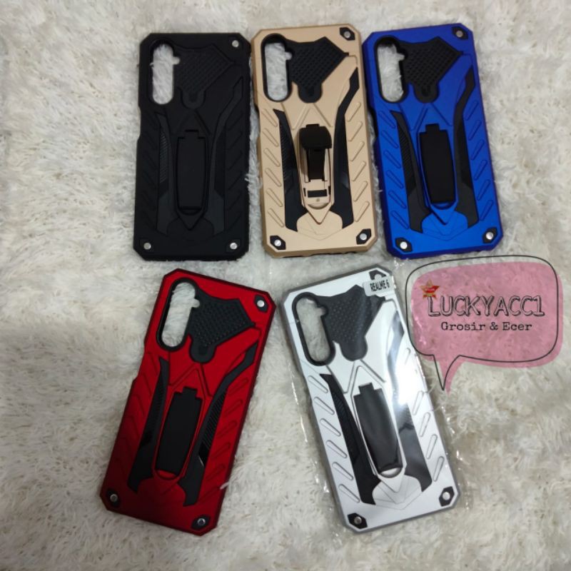 Hard case robot Phantom Realme 6 case Transformer stand Realme 6