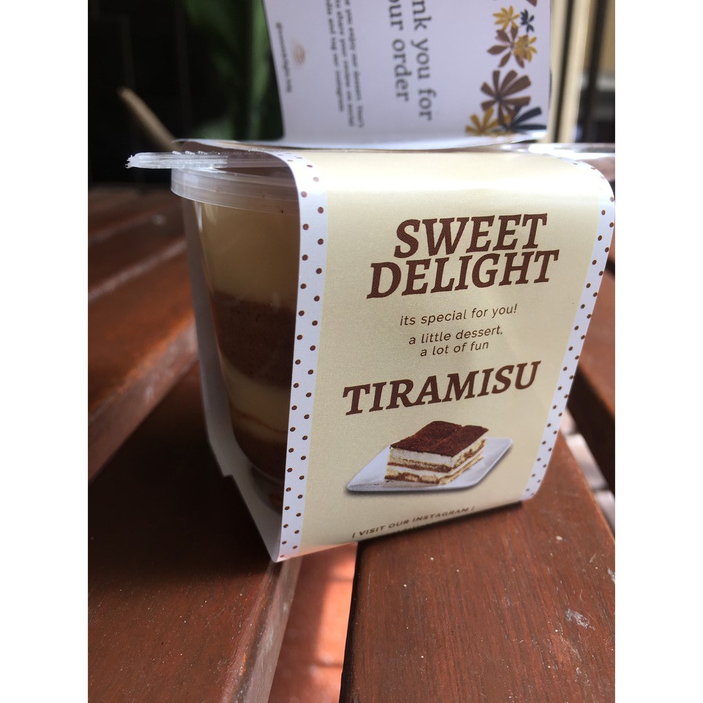 

Homemade Tiramisu 150 ml