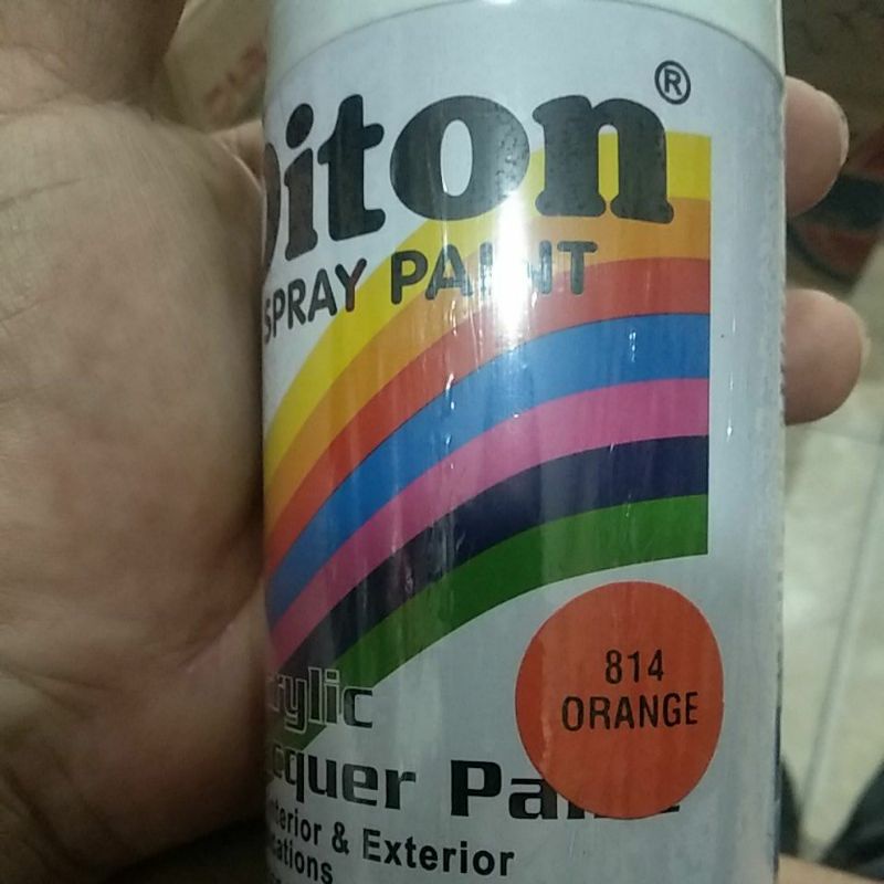 

Cet Diton Orange 814 Spray Paint
