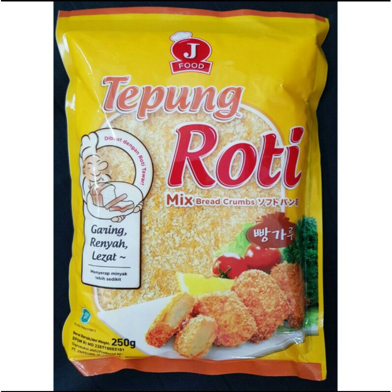 

J-Food Bread Crumb Mix/Tepung Roti Mix - 250gr