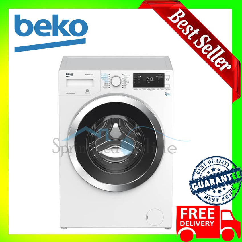 Mesin Cuci dan Pengering Inverter 8kg BEKO - WDW85413