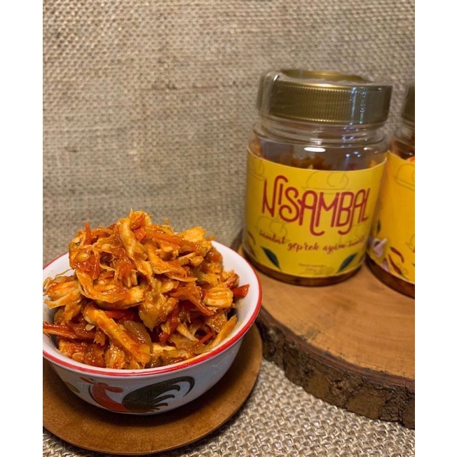 

Ni_Sambal Sambal Geprek Ayam Suwir (200g)