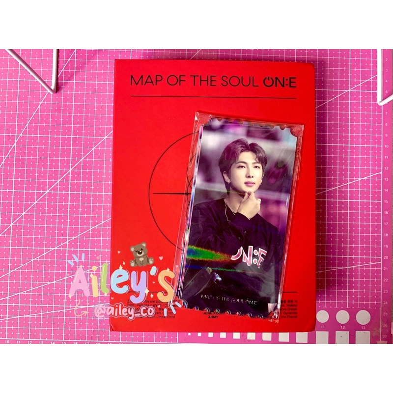 BTS DVD MOTS ONE map of the soul fullset -pc photocard namjoon taehyung jungkook jimin jhope suga