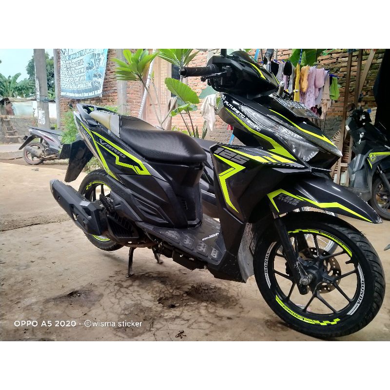 Stiker Vario Led / Stiker Vario 125/150 Led / Stiker Motor / Stiker Cutting Vario