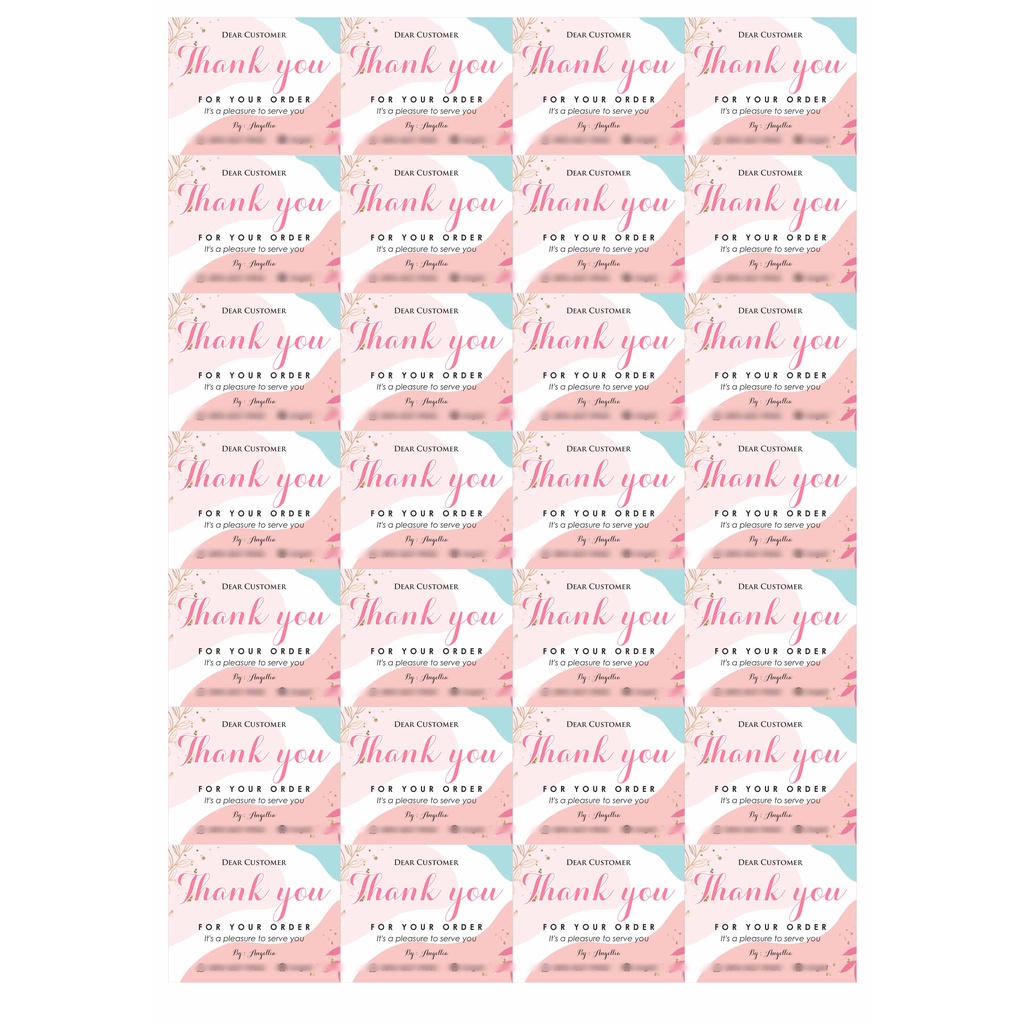 

CETAK STIKER/LABEL OLSHOP/MAKANAN/PRODUK/MINUMAN