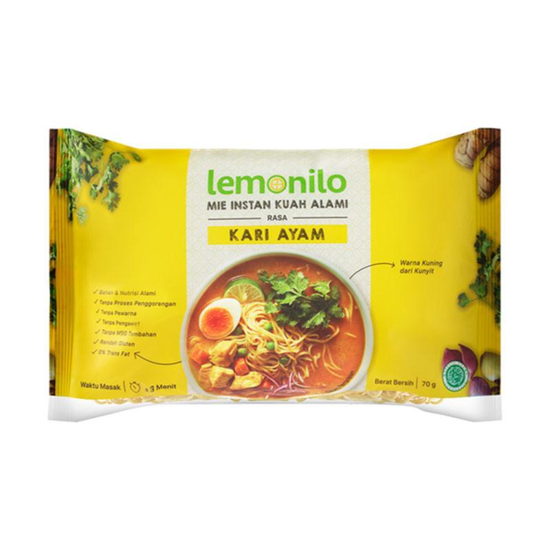 Lemonilo Mie Sehat Instan Kuah &amp; Goreng Premium Healthy Food