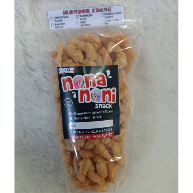 

SLONDOK UDANG 80gr rasa Barbeque Alay