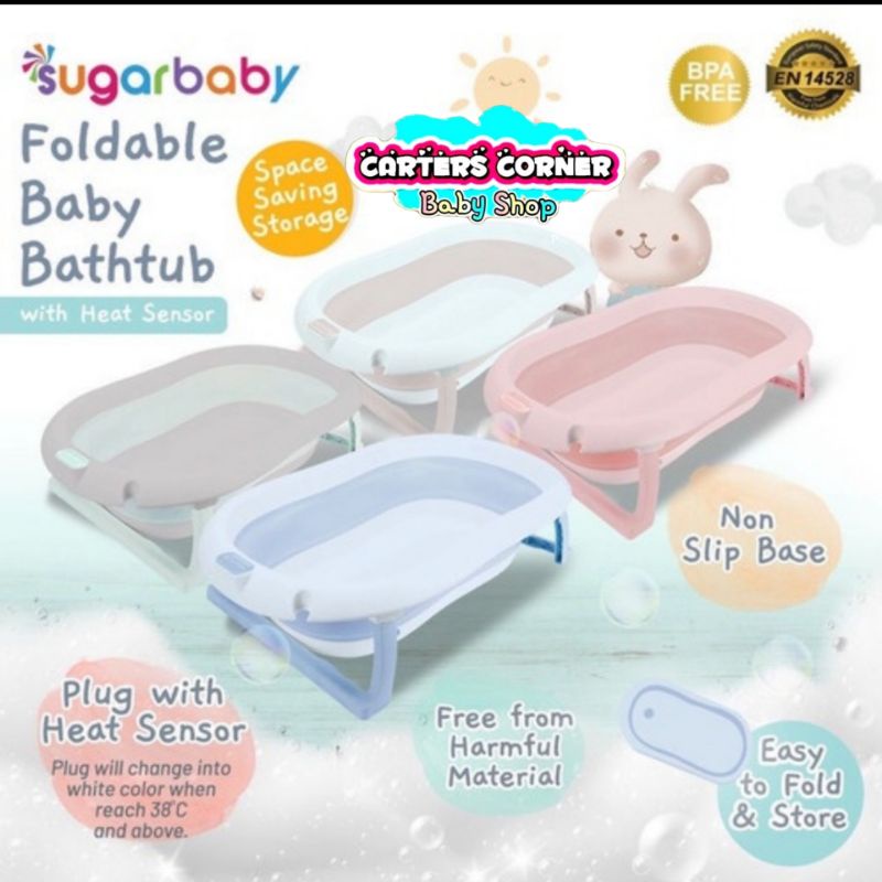 HARGA GILA...SUGAR BABY FOLDABLE BABY BATHTUB BAK MANDI SB 388/SB 588/SB 322