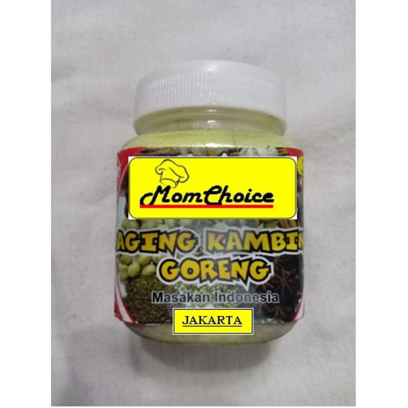 

Momchoice Bumbu Daging Kambing Goreng ( +/- 200ml )