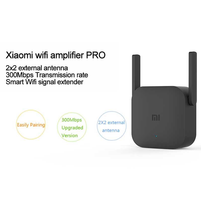 Hot Promo ! Xiaomi Pro WiFi Amplify 2 Range Extender Repeater 300Mbps - R03