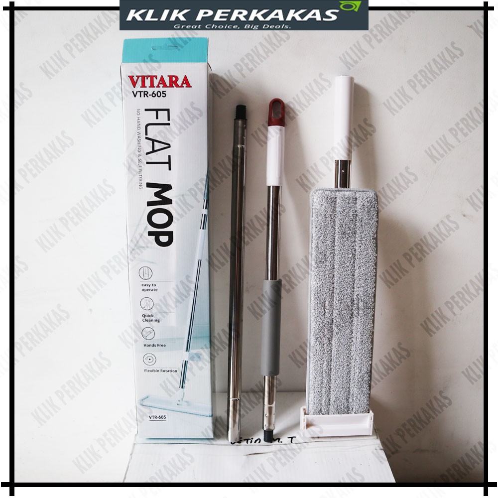 FLAT MOP VTR 605 ALAT PEL PERAS TARIK PRAKTIS