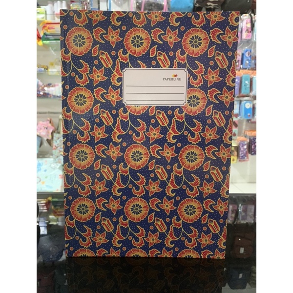 

Buku hard cover akuntansi ukuran Folio Paperline isi 200 lembar