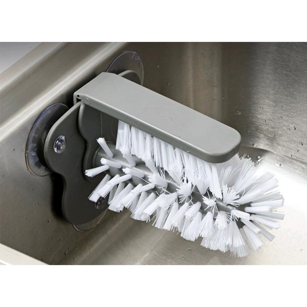UNNISO - Brush Sikat Gelas / Washing Cup Cleaning brush / Glass CleanerBrush Tempel
