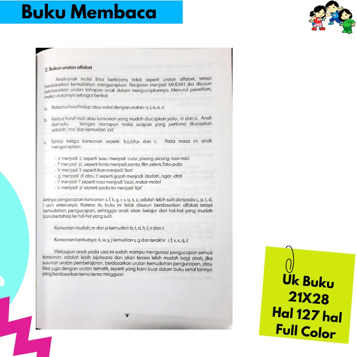 Happy Holy Kids-Buku Belajar Membaca-Jago Membaca Tanpa Mengeja 5+