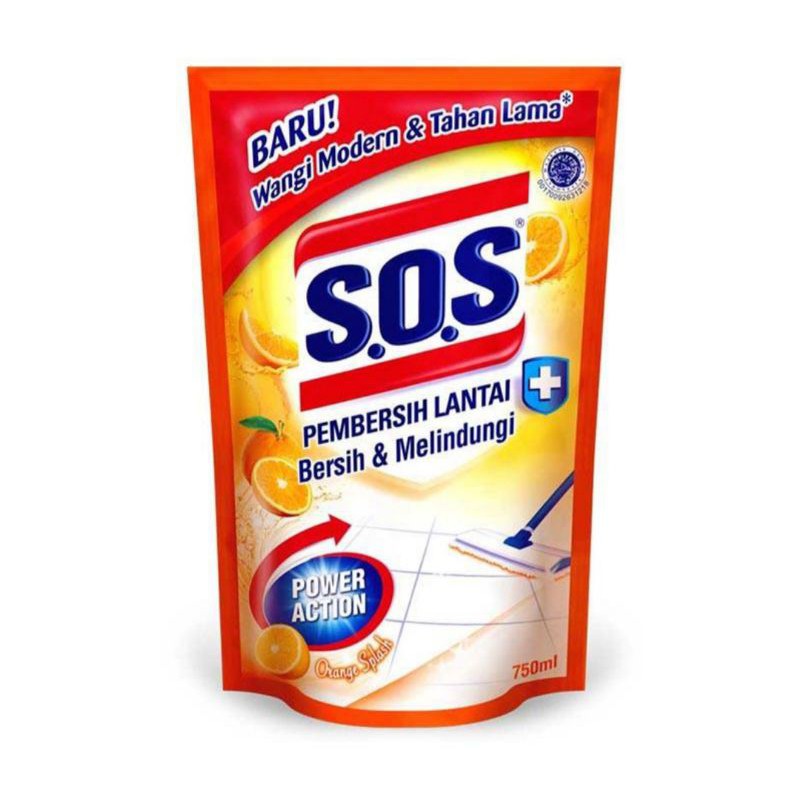 SOS  pembersih lantai 750ml