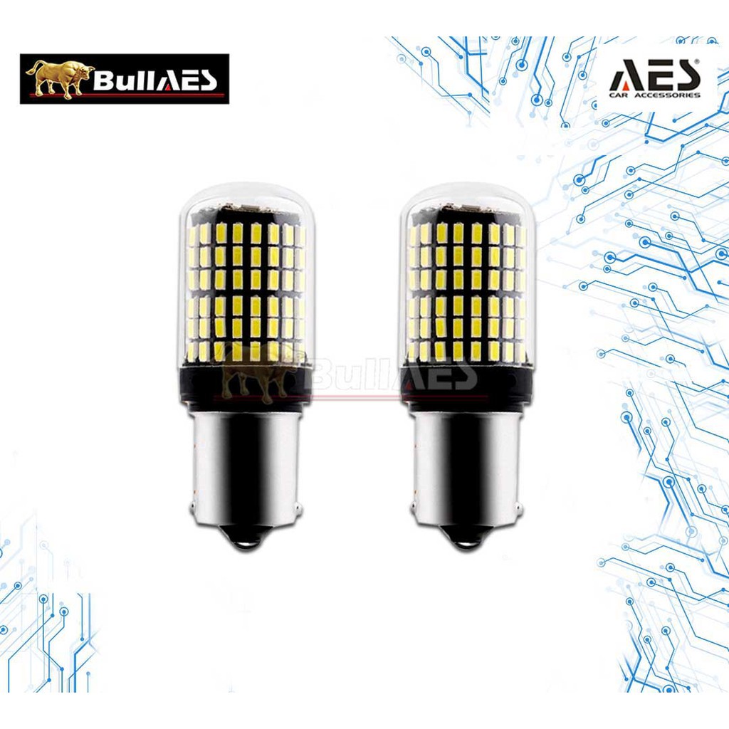 Lampu LED Bayonet 1156 BA15s 144 LED SUPER BIRGHT BULLAES