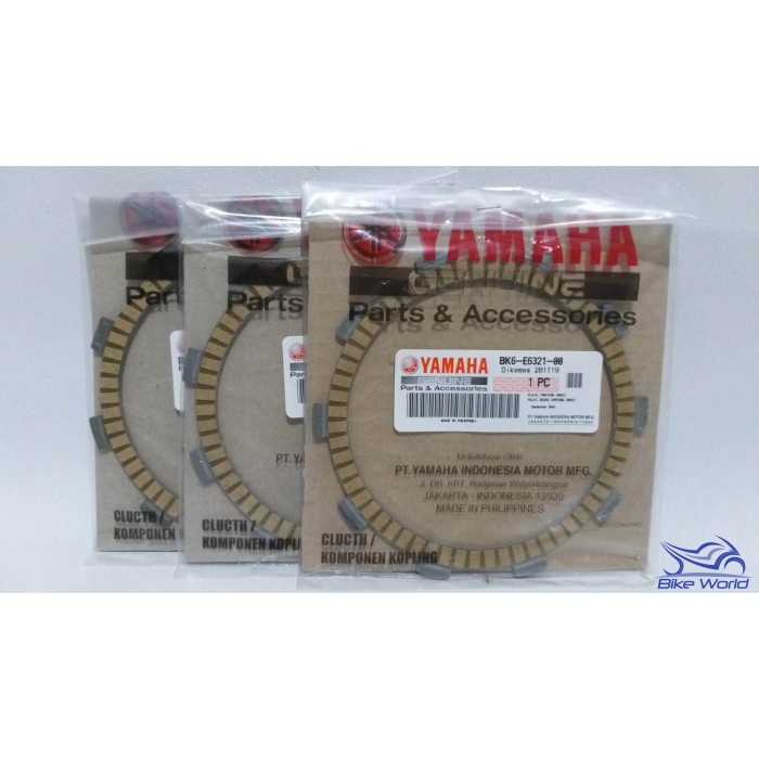 Kampas Kopling R15 2017 BK6-E6321-00 Yamaha Genuine Parts