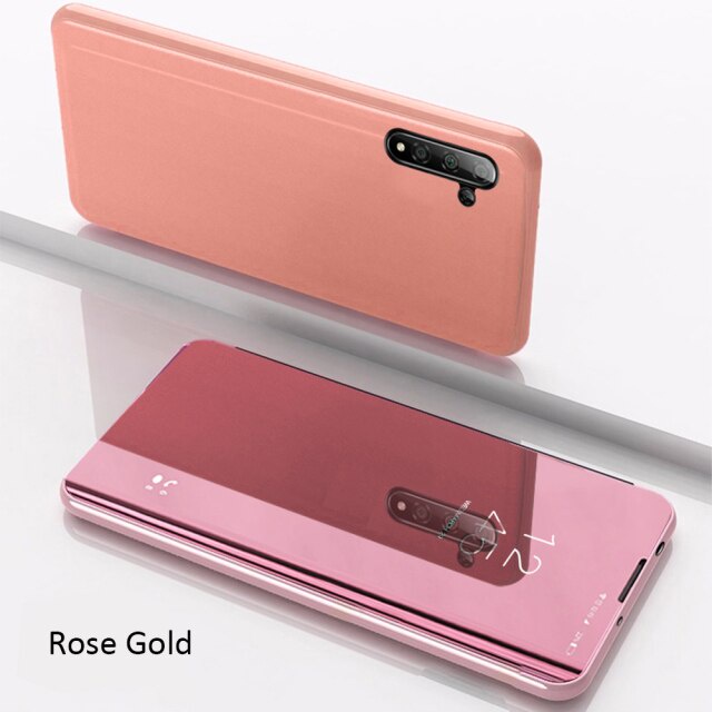 Case Samsung Note 10 Clear view standing flip cover