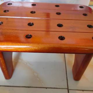 Kursi / kursi jongkok kayu minimalis | Shopee Indonesia