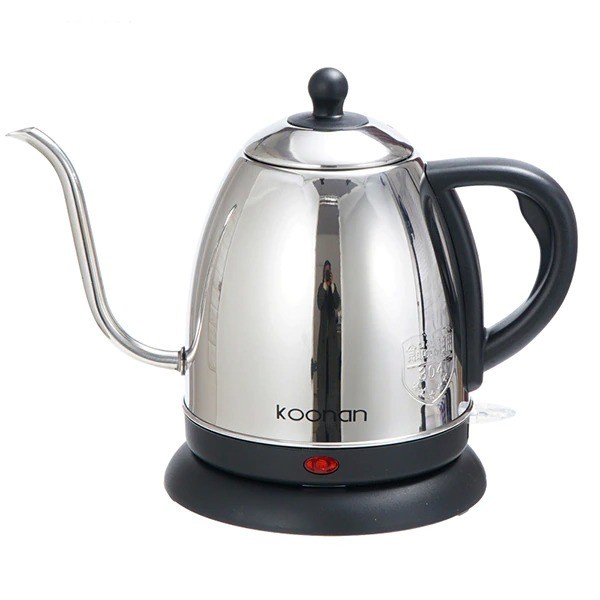 Teko Elektrik Pitcher Teapot Drip Kettle Stainless 1500W 1L - Y12-A2