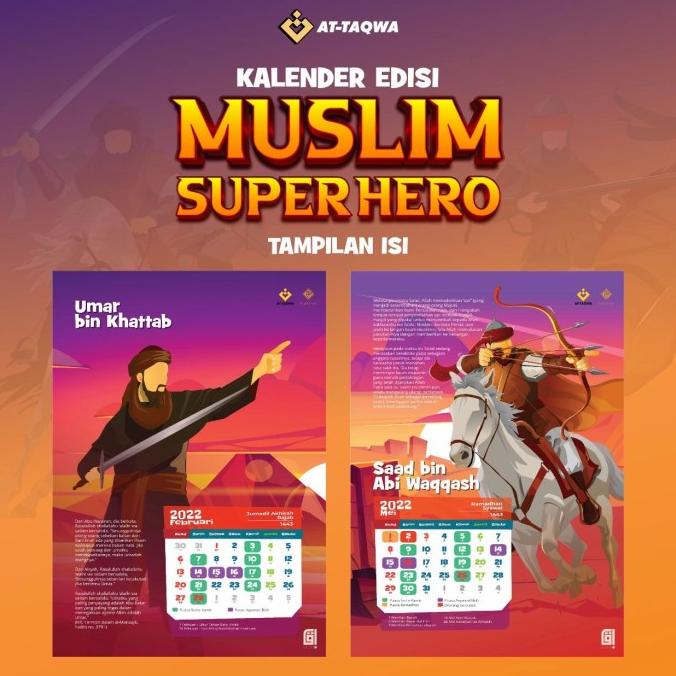 

[[COD]] Kalender Muslim Attaqwa 2022 Superhero BIG SALE Kode 1346