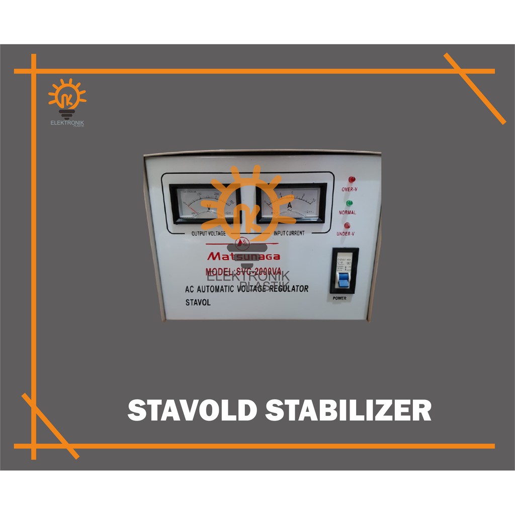 STAVOLT STABILIZER MATSUNAGA 3000W