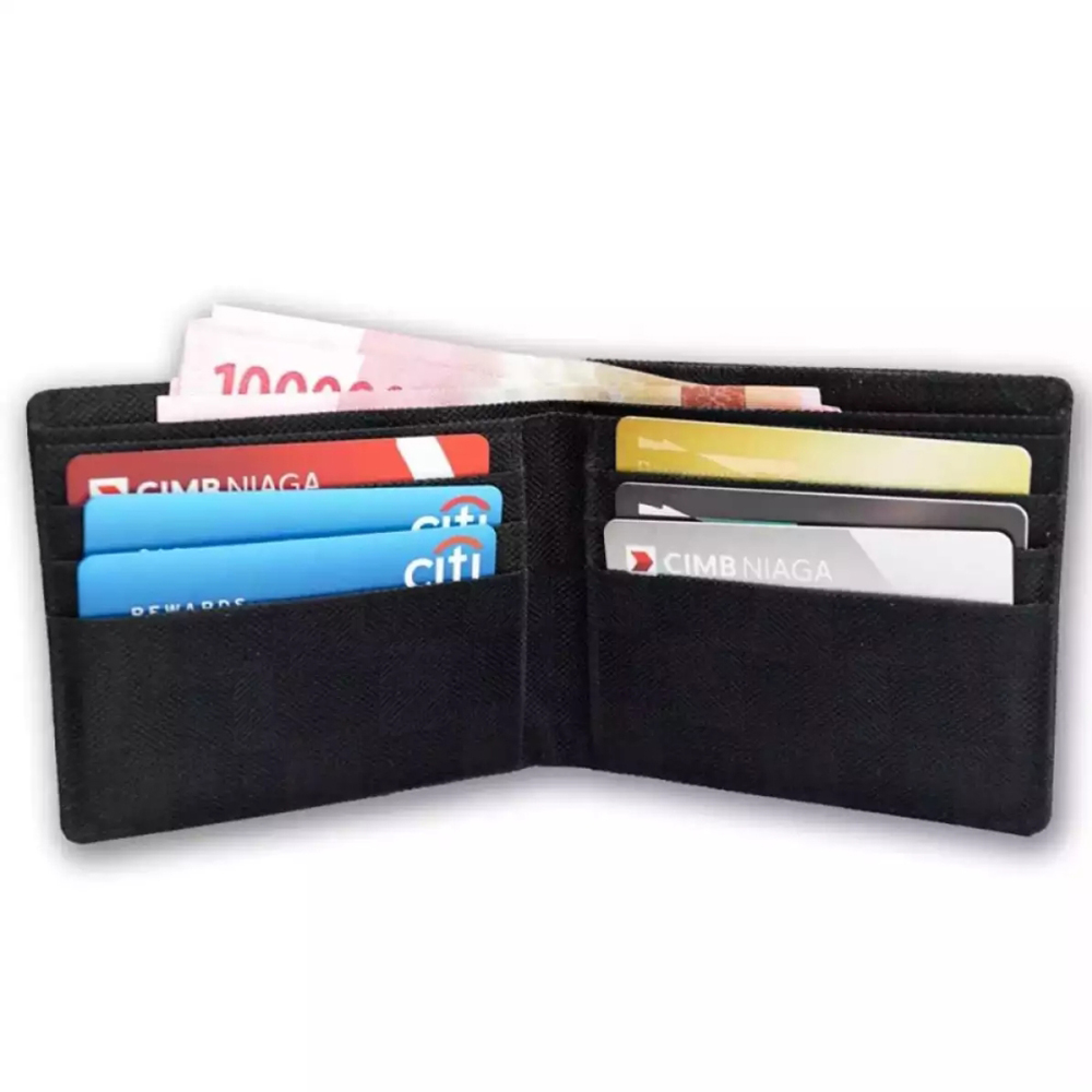 11.11 Shopee Super BIG SALE!! Buy 1 Get Free 1 - Dompet Pria Kulit Sintetik Gratis Sako Wallet