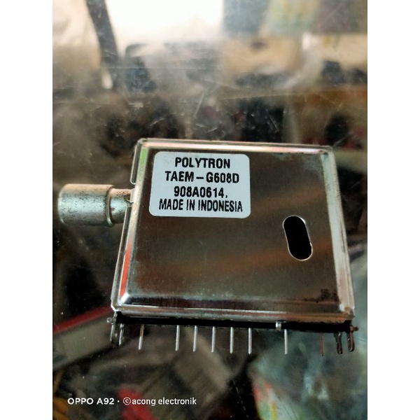 TUNER  TV TABUNG POLYTRON PLL