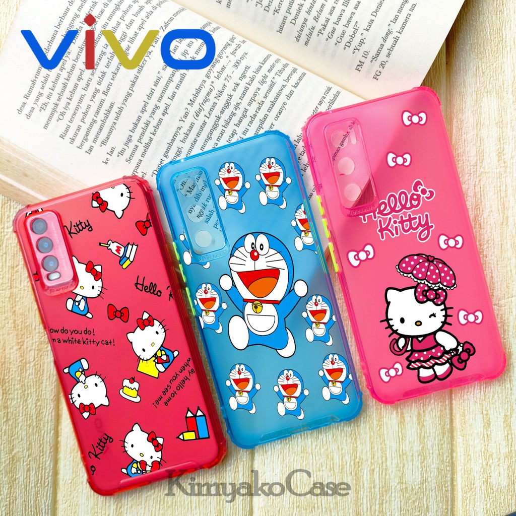 Case Vivo Jelly Motif Hello Kitty - Y20 Y20I Y20S Y12S Y12 Y15 Y17 Y91C Y71 S1 PRO Y83 Y53