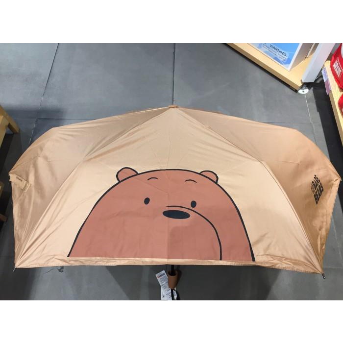 Payung Lipat We Bare Bear Miniso
