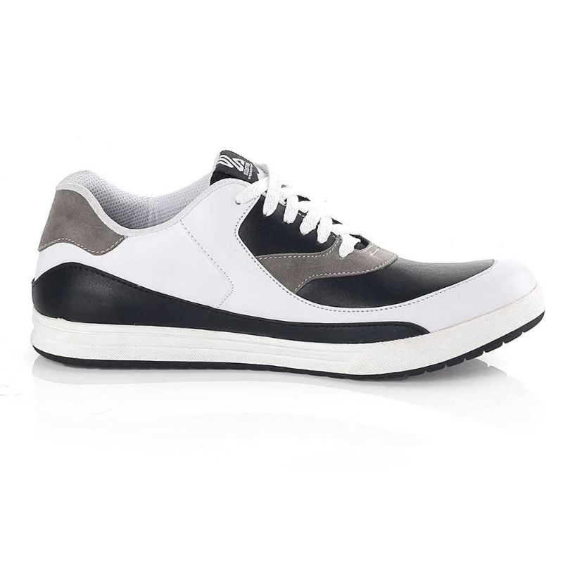 AUTHENTIC Sneakers Pria Black white Sporty