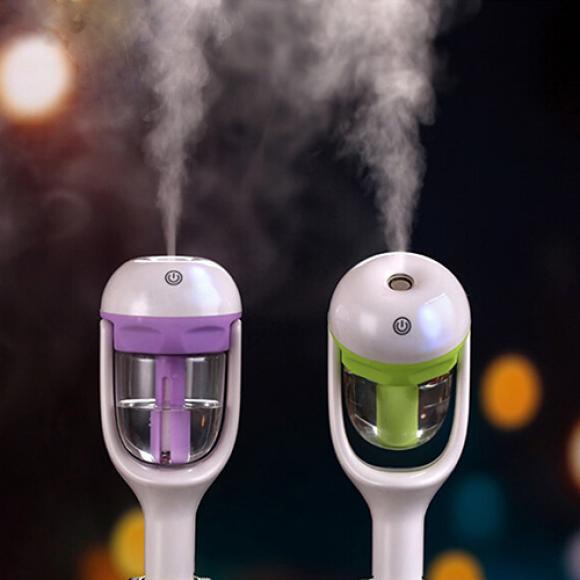 PELEMBAP UDARA KABIN MOBIL PENYEBAR AROMA ESENSIAL TERAPI DIFFUSER AIR HUMIDIFIER LENGKAP DENGAN USB PORT  VA327