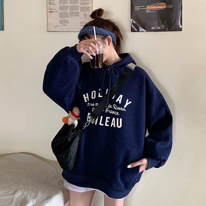 (S - XXXXL 5XL 6XL) Hoodie HOLIDAY IN PARIS Sweatshirts Vacation Boileau France Korean Fashion Jaket JUMBO BIGSIZE Unisex Harajuku style Fleece Premium Abu Muda Jumbo