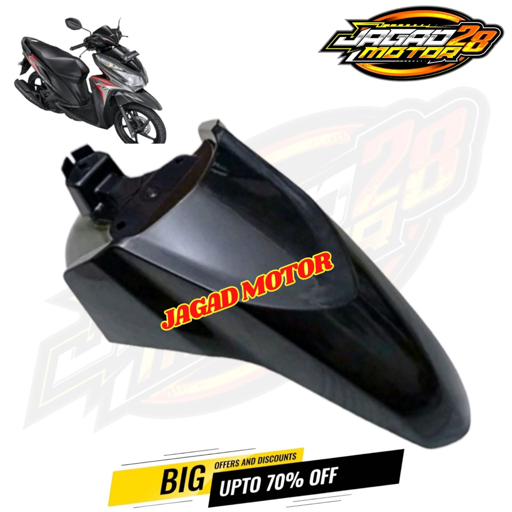 Spakbor Sepakbor Depan Honda Vario Techno 125 PGM FI 2012 2013 2014 Grey Abu Abu / Spakbor Sepakbor Depan Vario Techno Tekno 125 Lama 2012 2013 2014 Grey Abu Abu