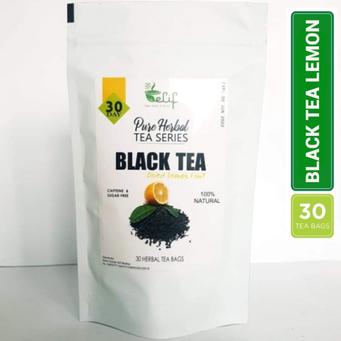 

Bb0621D Black Tea Lemon: Black Tea With Dried Lemon (30 Tea Bag) 0547771