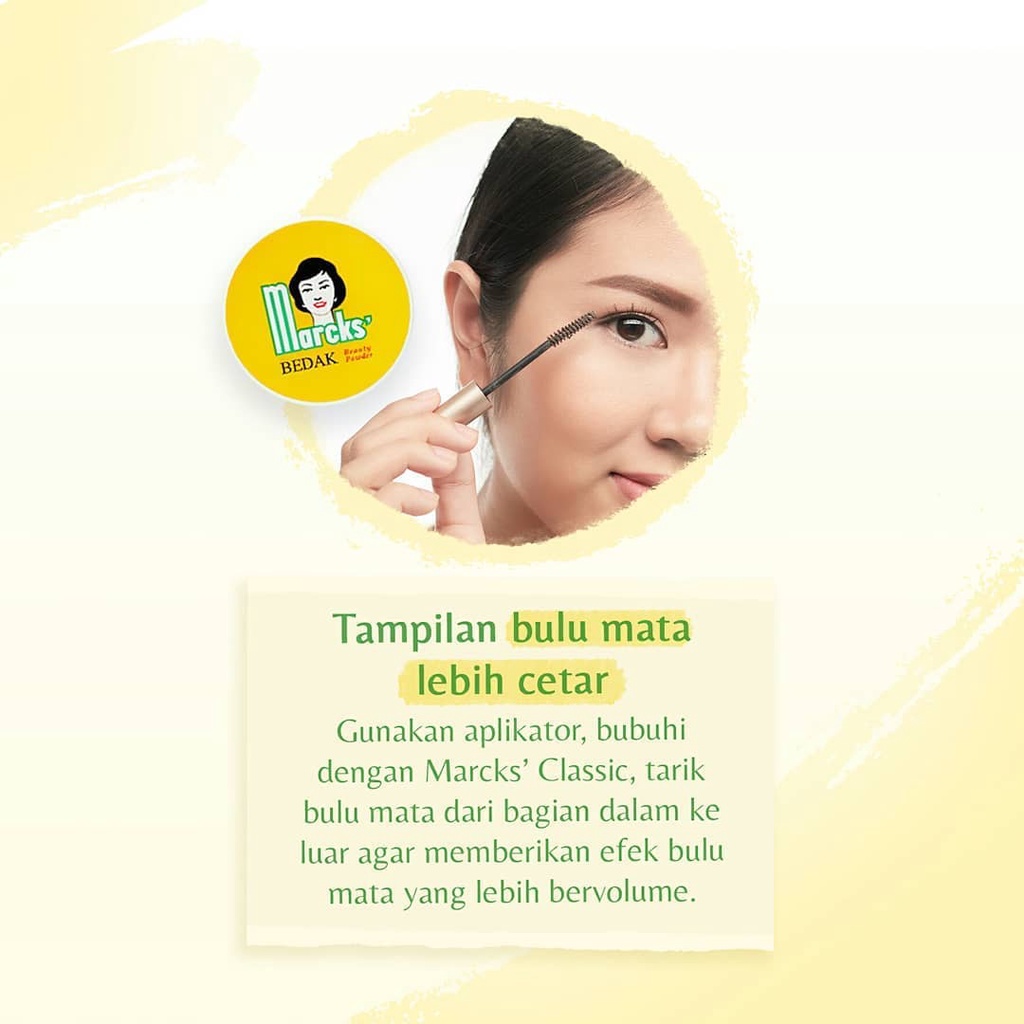 MARCKS Bedak Tabur Beauty Powder Classic 40gr